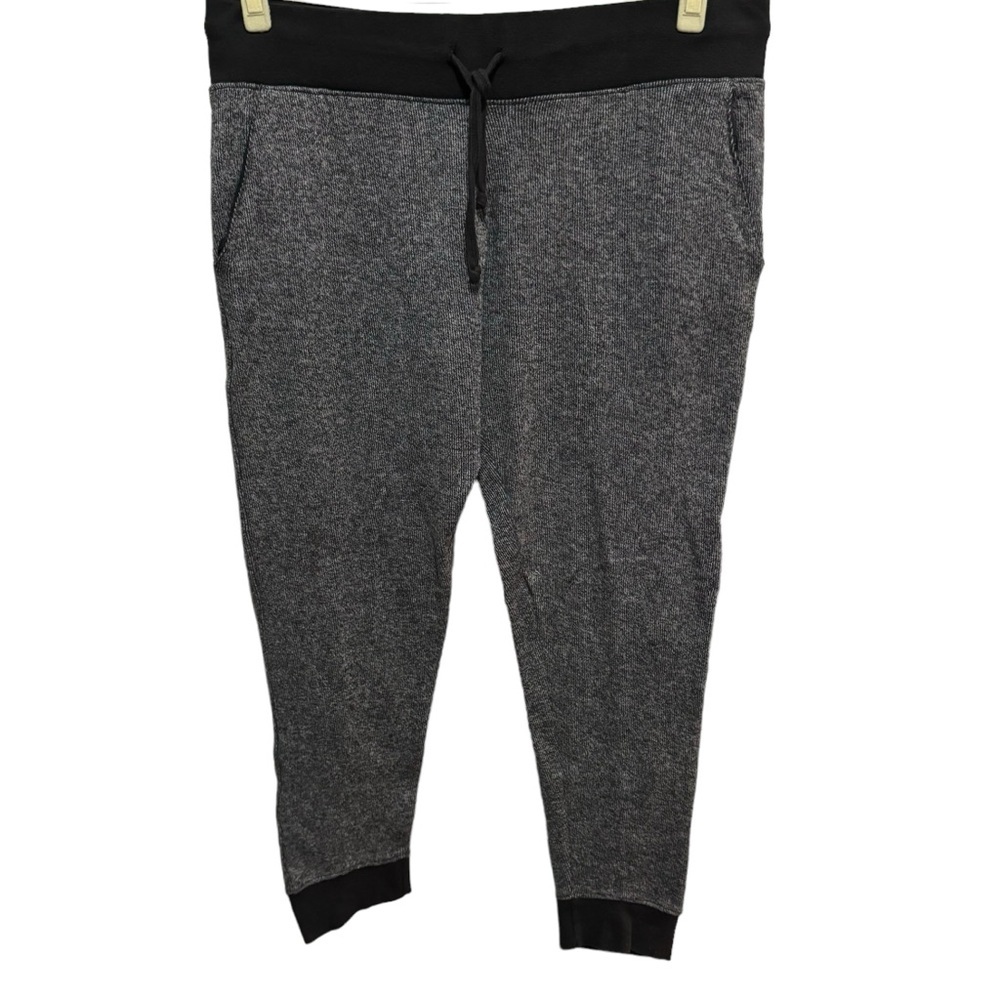 Threads 4 Thought - black tweed joggers - size XL